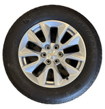Chevrolet Silverado 20" Painted Silver Wheels, 275/60R20 Tires, Set of 4, Part# NZPGEN