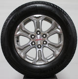 GMC Sierra & Yukon 18" Grey / Machined OEM Wheels With 265/65R18 Michelin, Set of 4 Part# UHN2019
