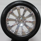 Chevrolet Silverado High Country 22" Polished Wheels, 275/50R22 Tires, Set of 4,  Part # RVA2020