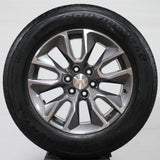 Chevrolet Tahoe / Suburban  Grey / Machined Wheels, 275/60R20 Continental Tires, Set of 4, Part# -RD4CT