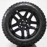 Chevrolet Silverado Trail Boss 20" Gloss Black, 265/60R20 Goodyear  MT set of 4, partt# RD5