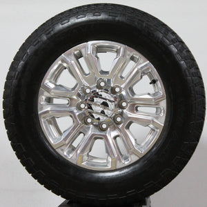 GMC Sierra Denali HD  20" Polished Wheels, 275/65R20 Tires, Set of 4, Part# RQA