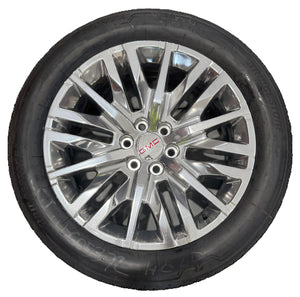 GMC Yukon 22" Polished Wheels, 275/50R22 Tires, Set of 4,  Part # Q7L2020