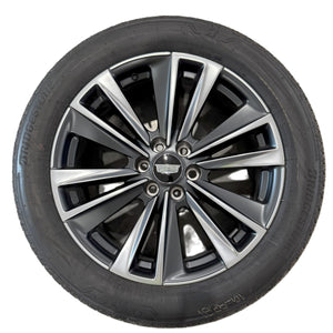 Cadillac Escalade 22" Grey / Polished 275/50R22 Tires, Set of 4,  Part # R4F