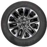 23-Up Toyota Tundra & Sequoia 20" Grey / Machined Wheels w/ 265/60R20 Yokohama Tires