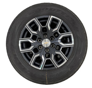 Chevrolet Colorado 18" Grey / Machined Wheels, 265/60R18 Goodyear HT Tires, Set of 4,  Part #PZI