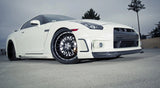White Nissan GTR with Modulare H1 wheels in satin black
