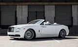 White Rolls Royce Dawn