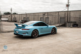 Gulf Blue Porsche GT3 with Modulare B18CL wheels