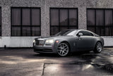 Rolls Royce Wraith with custom wheels