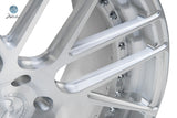 Detail shot of Modulare D14 Duoblock 2-piece forged wheel