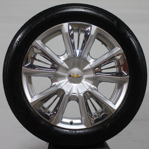 2021 Chevrolet Tahoe / Suburban High Country 22" Wheels, 275/50R22 Tires, Set of 4,  Part # RPT