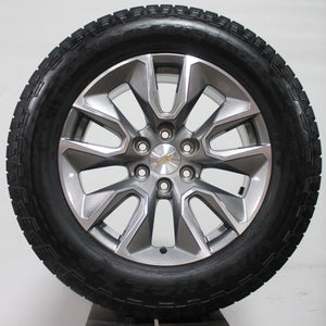 Chevrolet Silverado Grey / Machined Wheels, 275/60R20 Goodyear AT, Set of 4, Part# -RD4GY