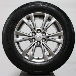 Cadillac XT-5 18" Smoked Silver Wheels, 235/65R18 Tires, Set of 4, Part # Q6Y