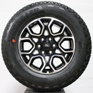 Ford F150 18" Black  / Machined Wheels, 275/65R18 Goodyear,, Set of 4, Part# F15095049
