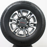 GMC Sierra 2500 HD 18" Grey / Machined, 275/70R18 Michellin Tires, Set of 4, Part#-PXD