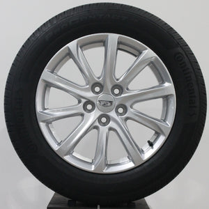 Cadillac XT4 Silver 18" wheels, 235/60R18 Continental Tires, Set of 4, Part # PYV