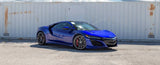 Blue Acura NSX with Modulare B30 wheels