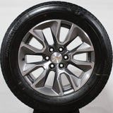 Chevrolet Silverado Grey / Machined Wheels, 275/60R20 Bridgestone, Set of 4, Part# -RD4AS02