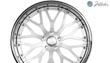 Modulare M19 3-piece forged wheel in brushed aluminum finish